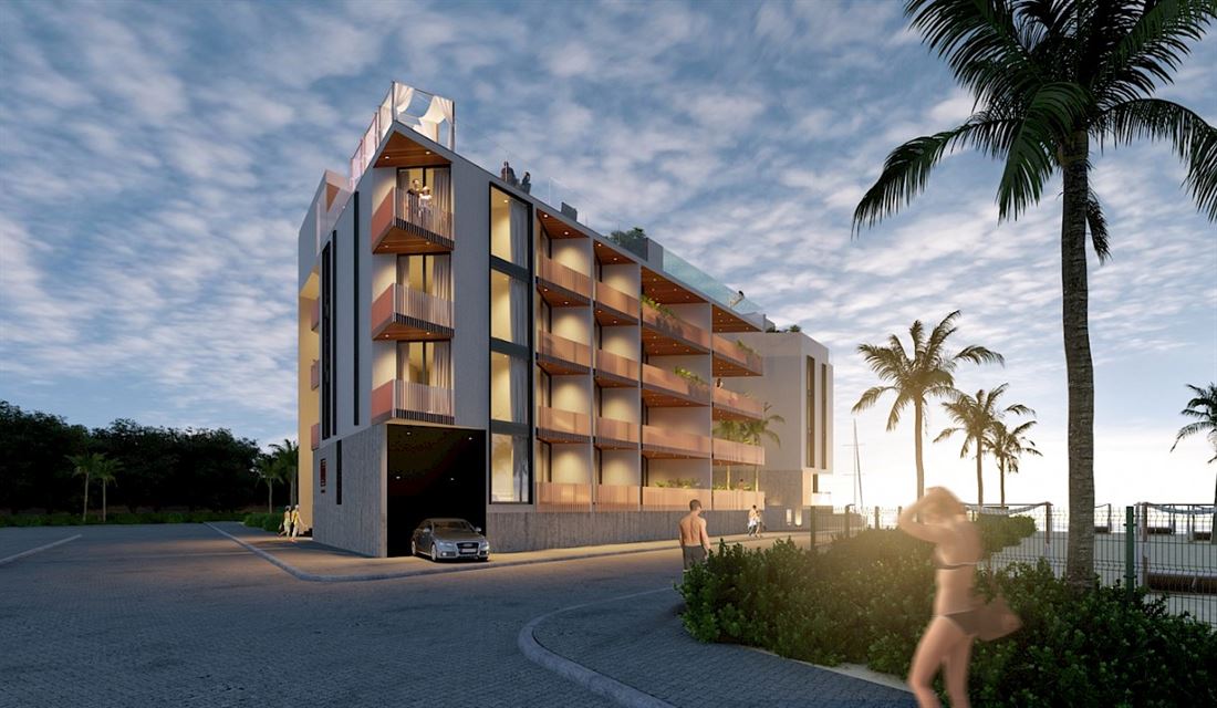 Lujosos Condominios frente al mar en Playa del Carmen en venta